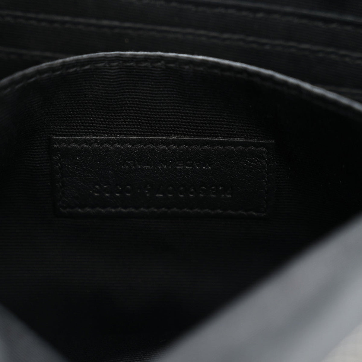 Canvas Monogram Belt Bag Black