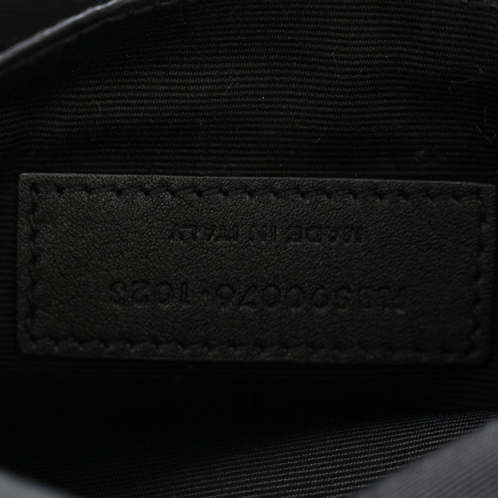 Lambskin Monogram Belt Bag Black