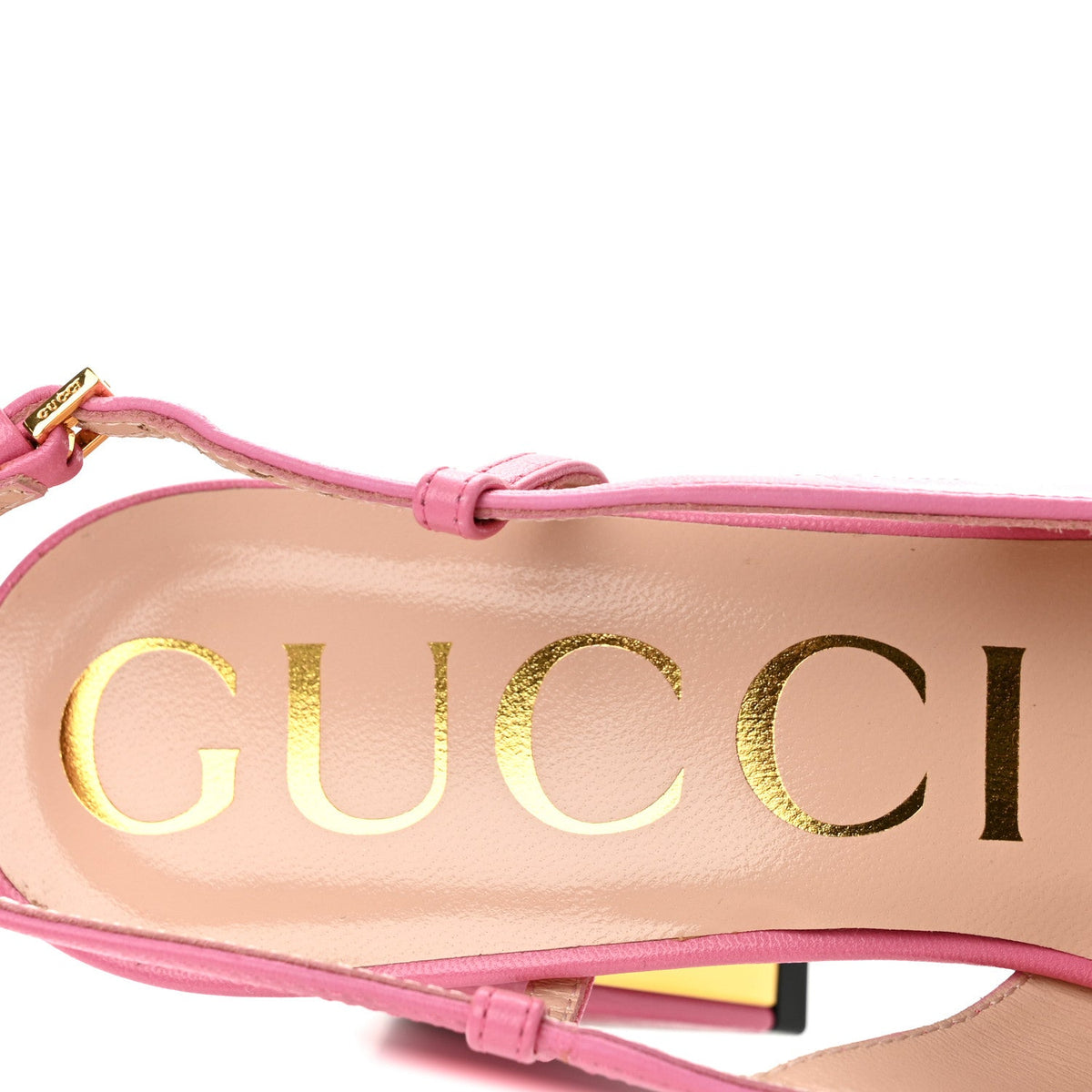 Malaga Kid Horsebit 75mm Slingback Pumps 37.5 Pink