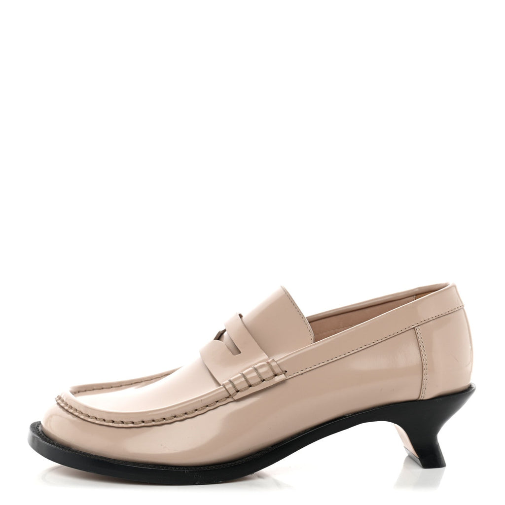 Brushed Calfskin Campo 45mm Loafers 37 Light Pink