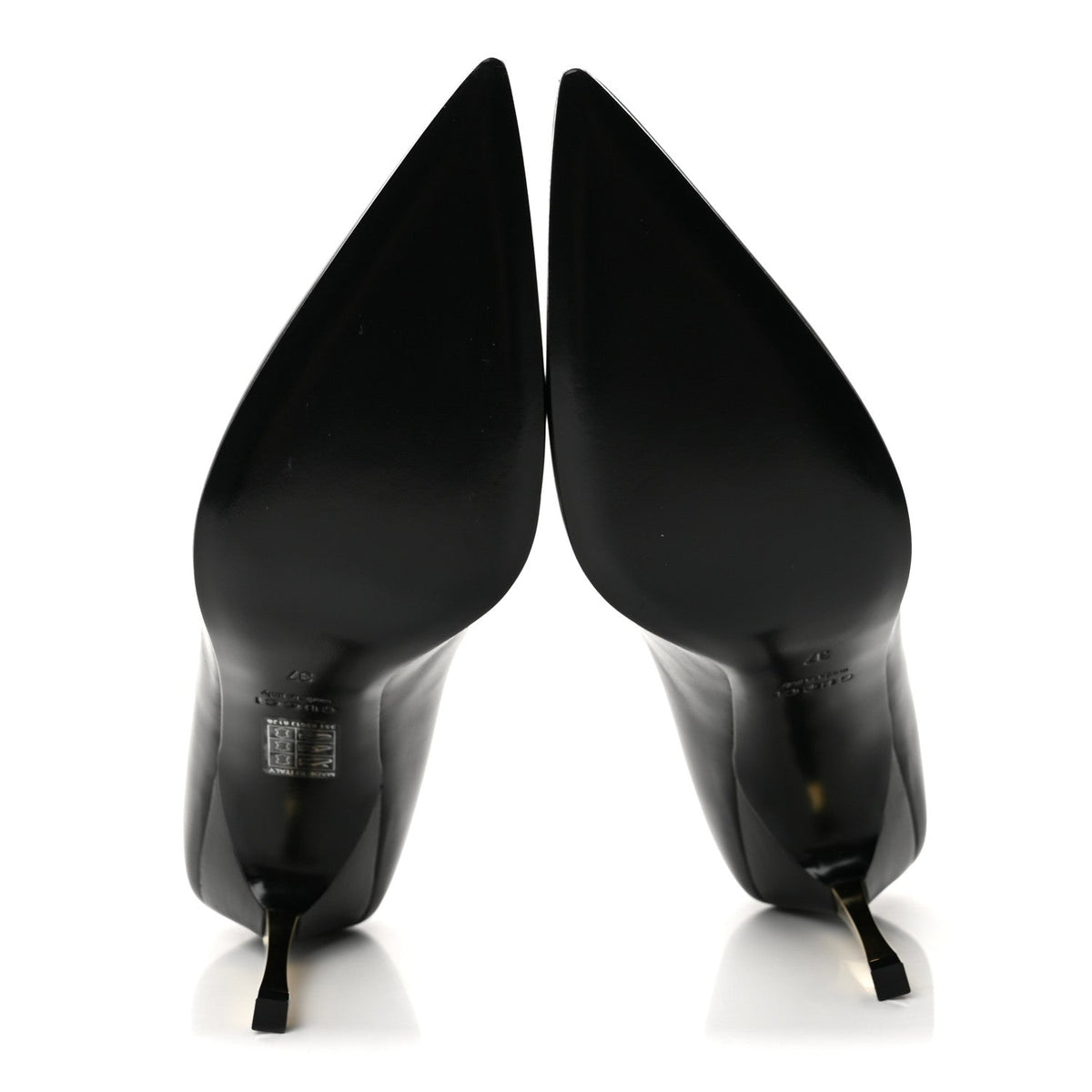 Calfskin Bombshell Pumps 37 Black