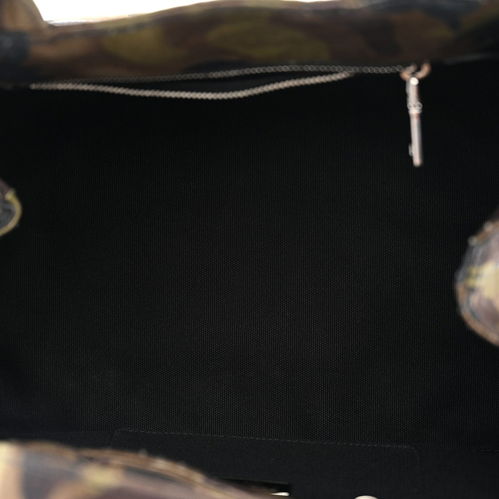 Canapa Camouflage Logo Tote Mimetico