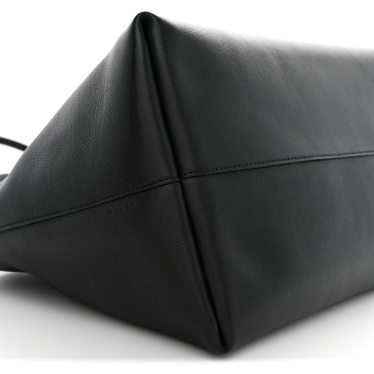Grained Calfskin Terrasse Bag Black