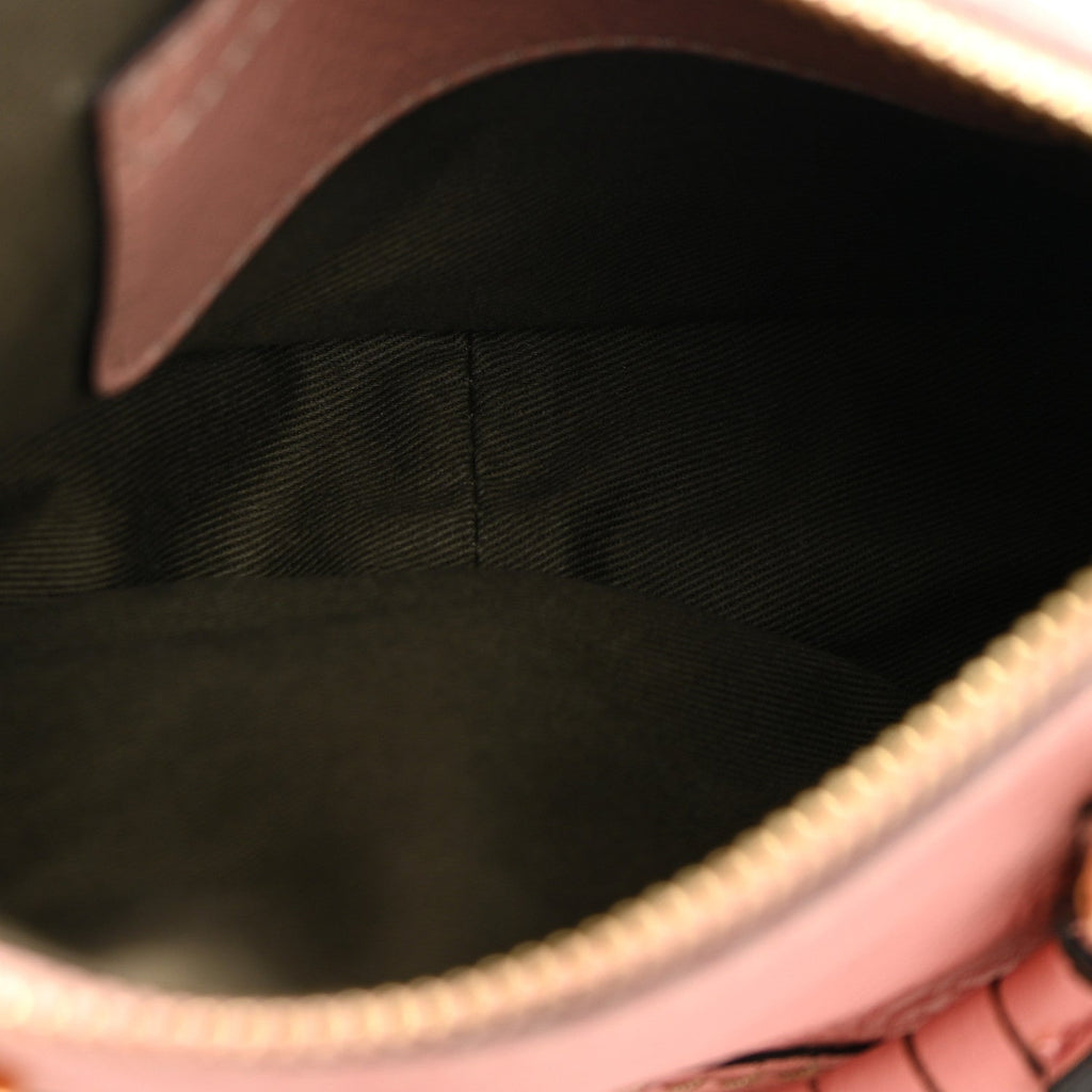 Calfskin Mini Marcie Satchel Fallow Pink