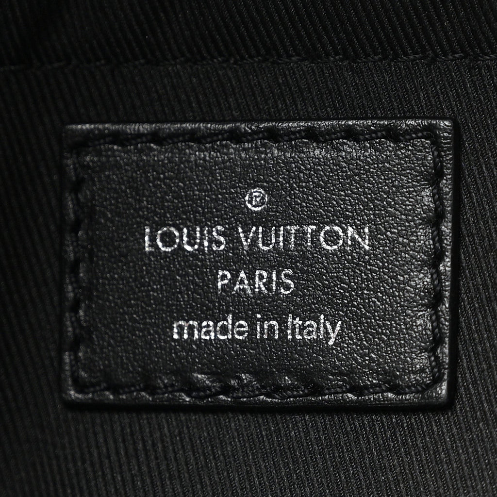 Taurillon Monogram Shadow Armand Backpack Black