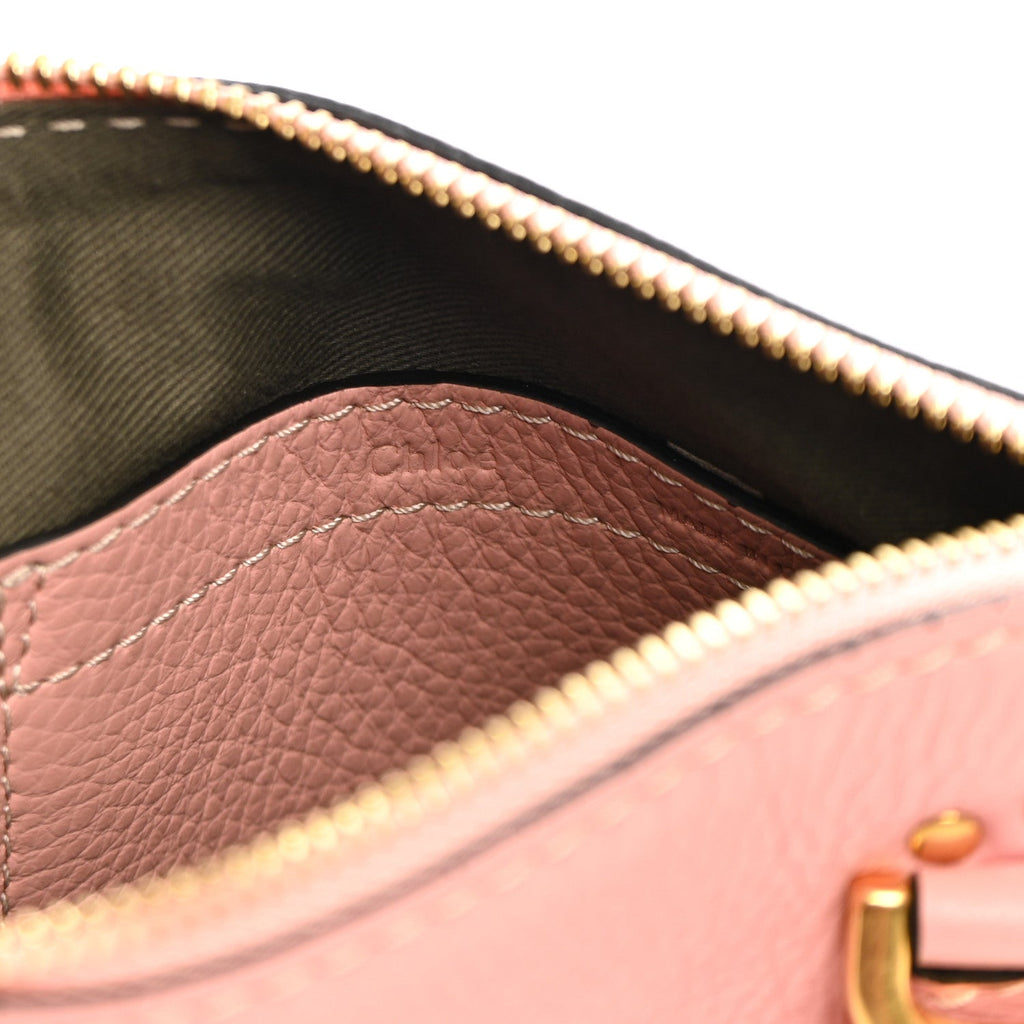 Calfskin Mini Marcie Satchel Fallow Pink