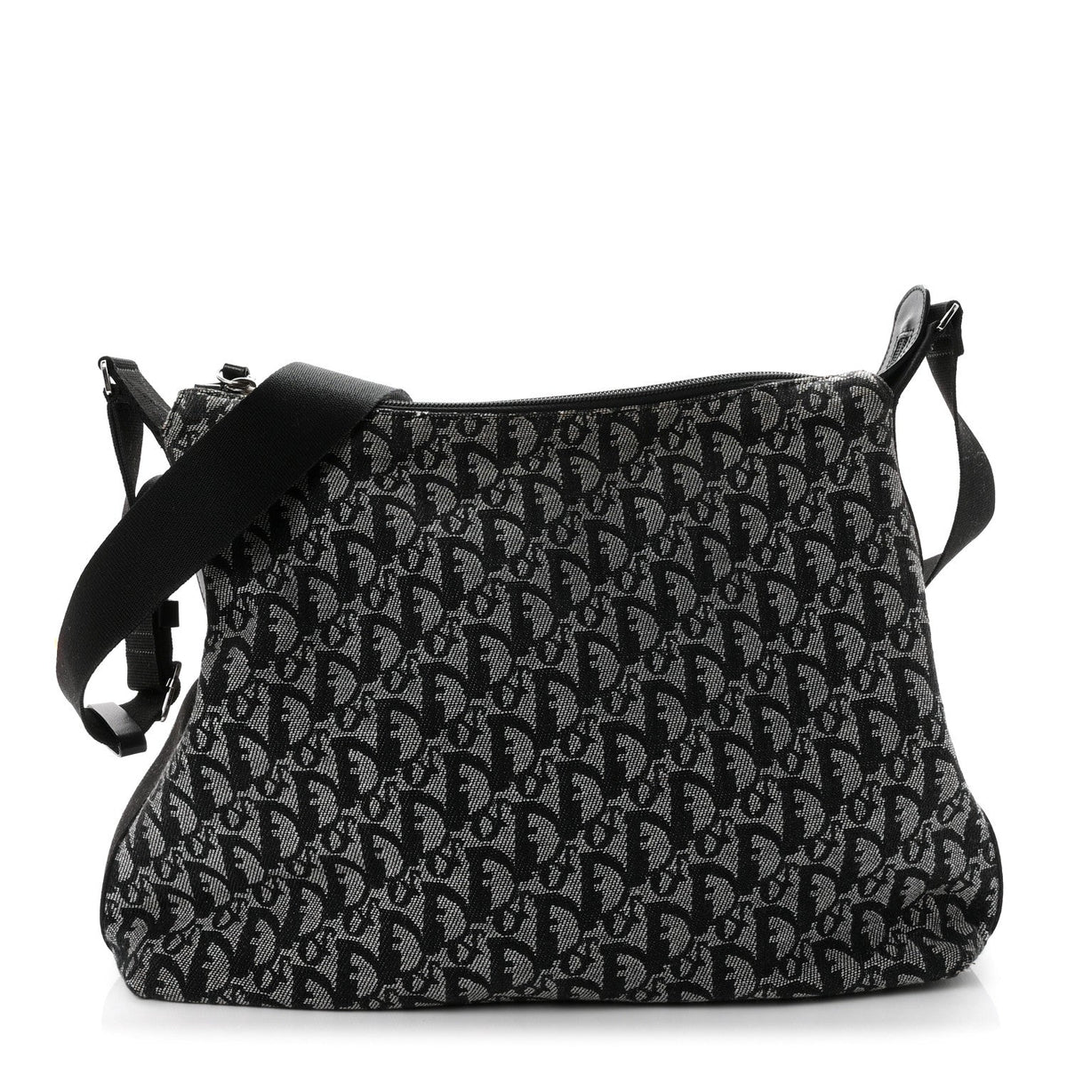 Monogram Messenger Beige Black