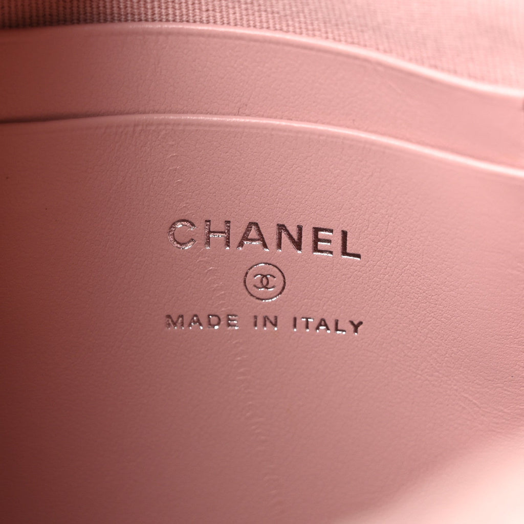 Caviar Quilted CC Mini Classic Backpack Pink