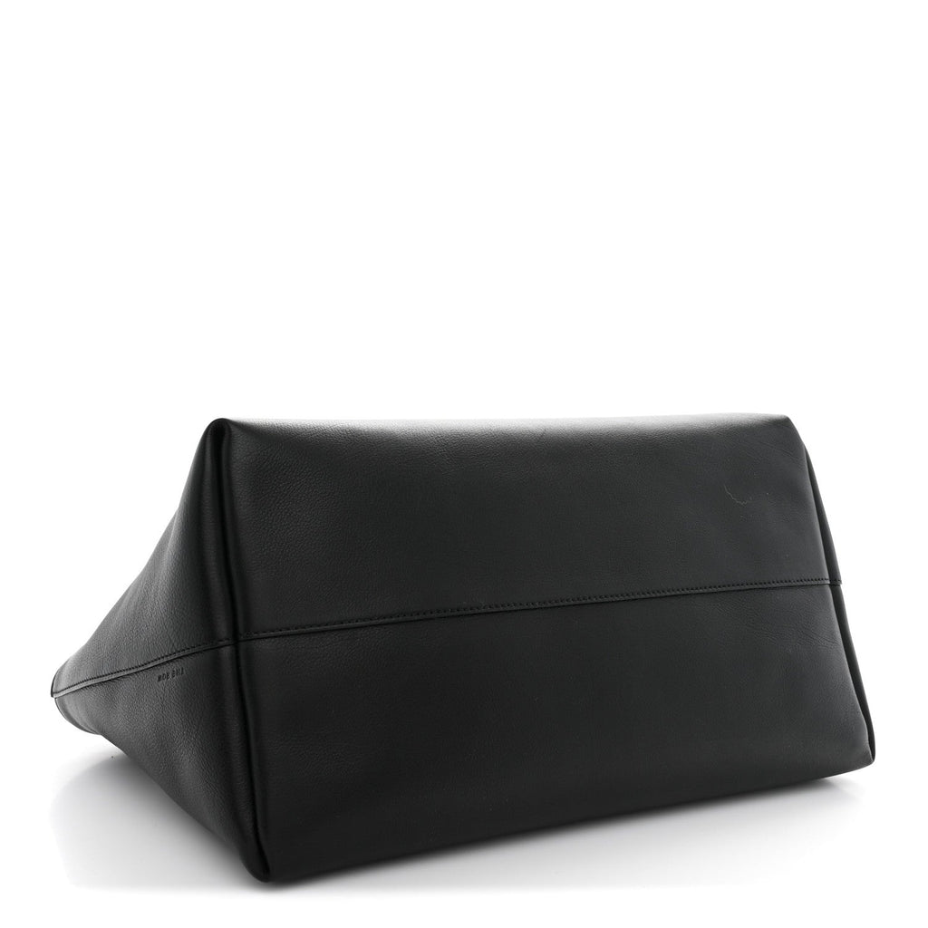 Grained Calfskin Terrasse Bag Black