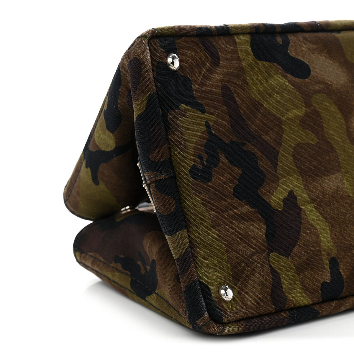 Canapa Camouflage Logo Tote Mimetico