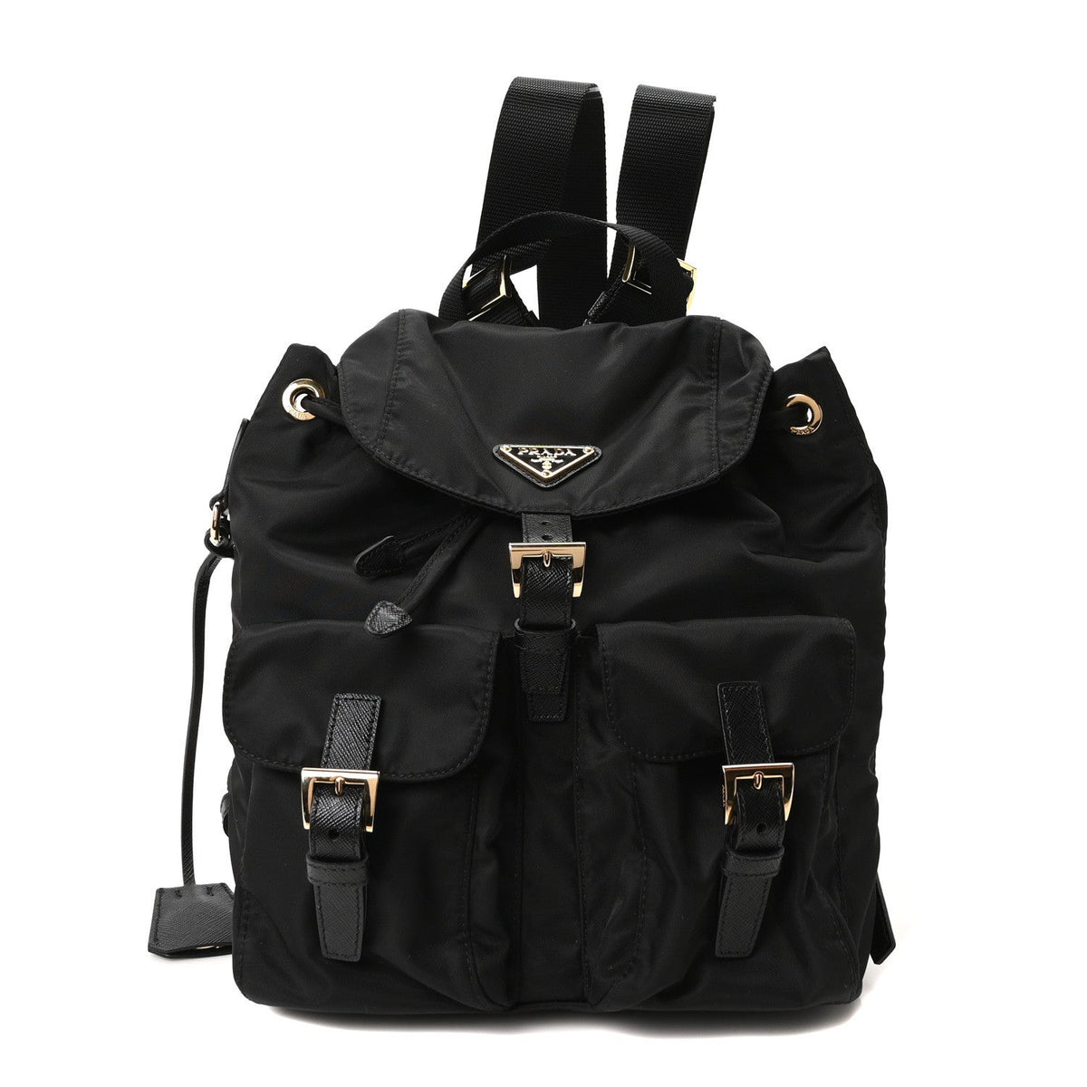 Re-Nylon Saffiano Re-Edition 1978 Small Backpack Black
