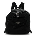 Tessuto Nylon Vela Cinch Backpack Black