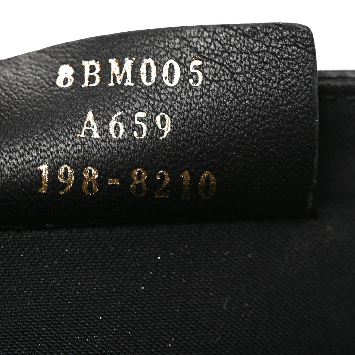 Vitello Liberty F is Fendi Bi-Color FF 1974 Embossed Envelope Belt Bag Maya Black