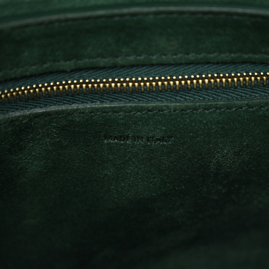 Soft Grained Calfskin Small Sangle Bucket Bag Amazone