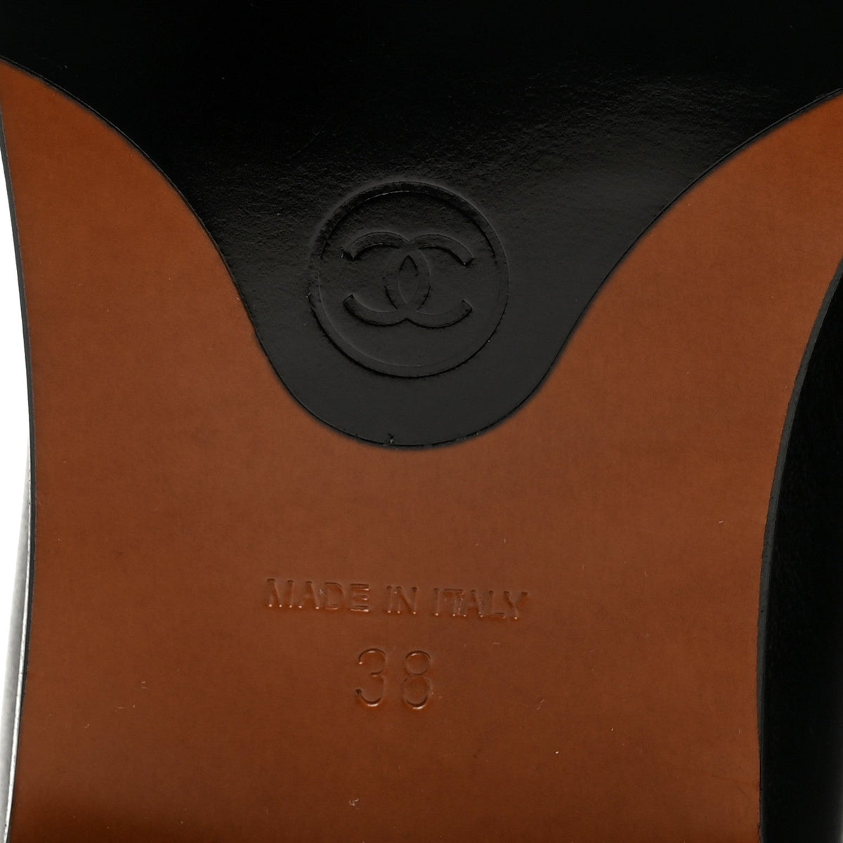 Calfskin Cap Toe CC Riding Boots 38 Black