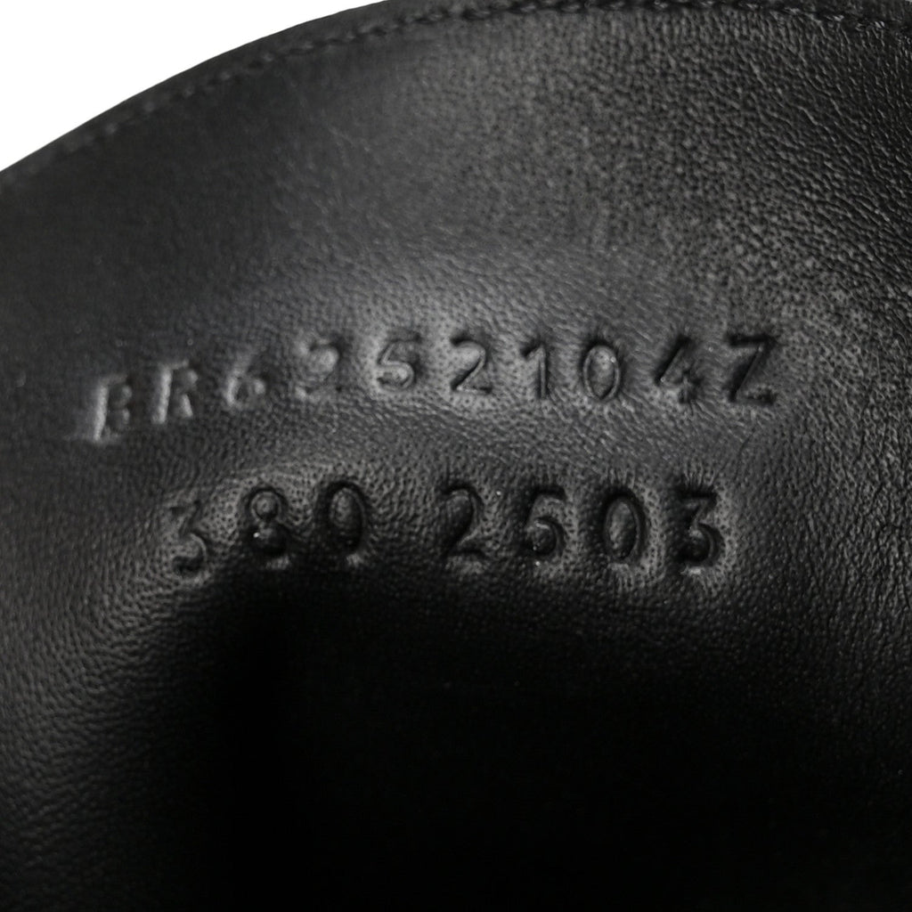 Calfskin Land Ankle Boots 38 Black