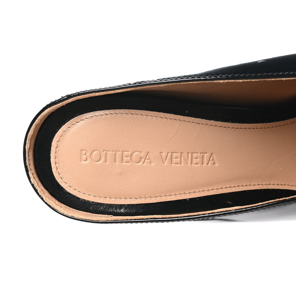 Latex Rocket Mule Pumps 37 Black