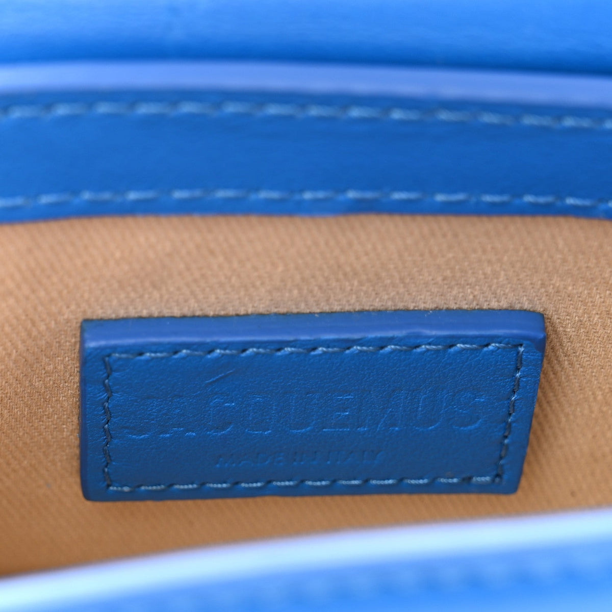 Smooth Calfskin Le Chiquito Blue