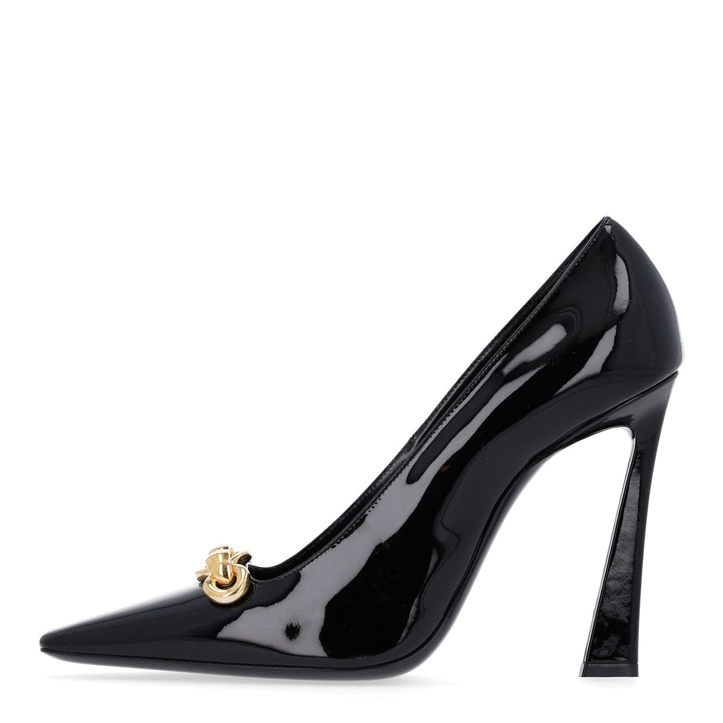 Vernice Grupy Silvana 110mm Pumps 39.5 Oro Antico Black