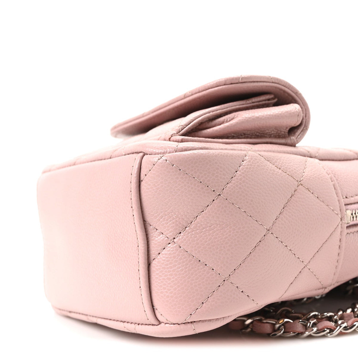 Caviar Quilted CC Mini Classic Backpack Pink