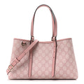 GG Supreme Monogram Emblem Medium Tote Bag Light Pink