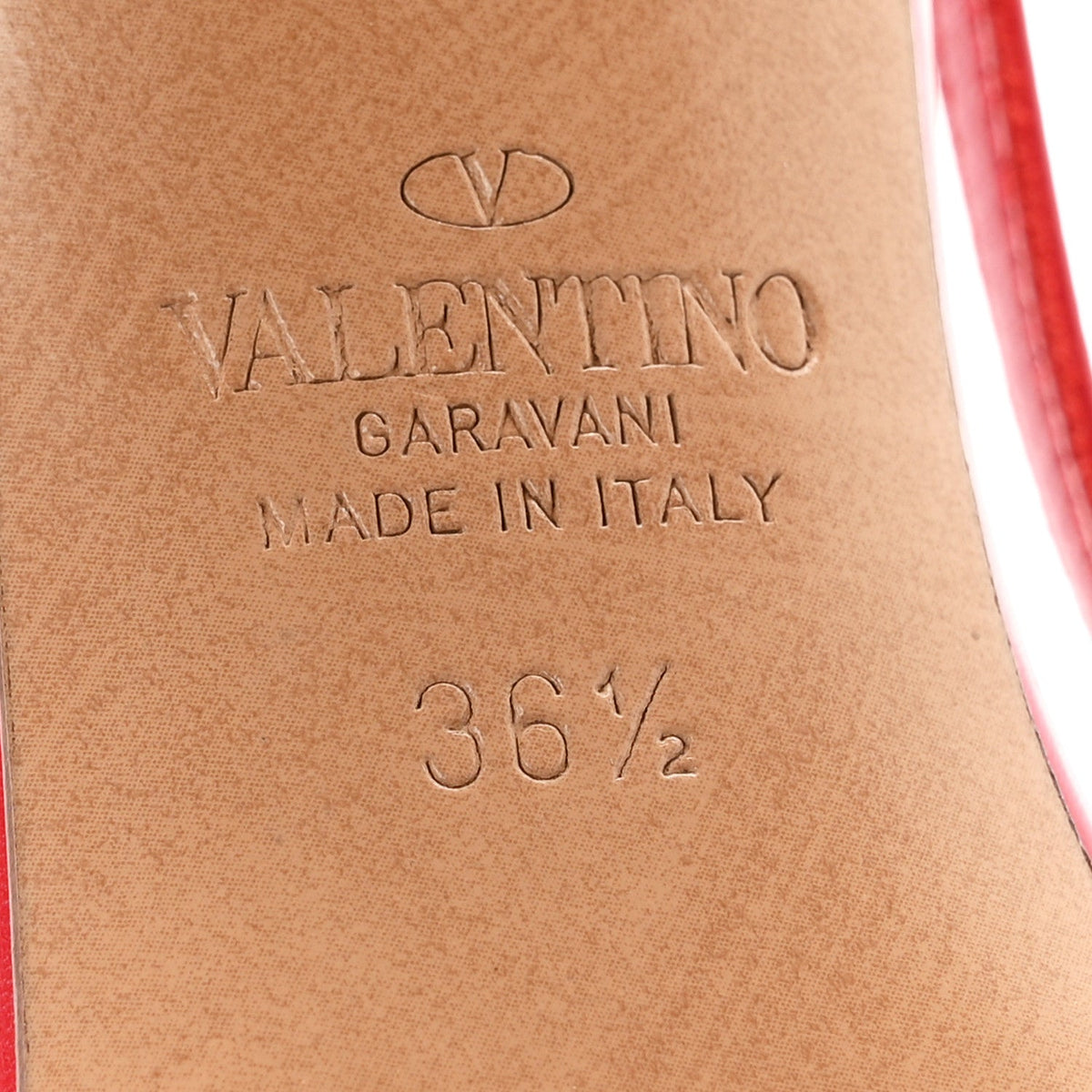 Calfskin Tonal Signature Vlogo Slingback 80mm Pumps 36.5 Rouge Pur