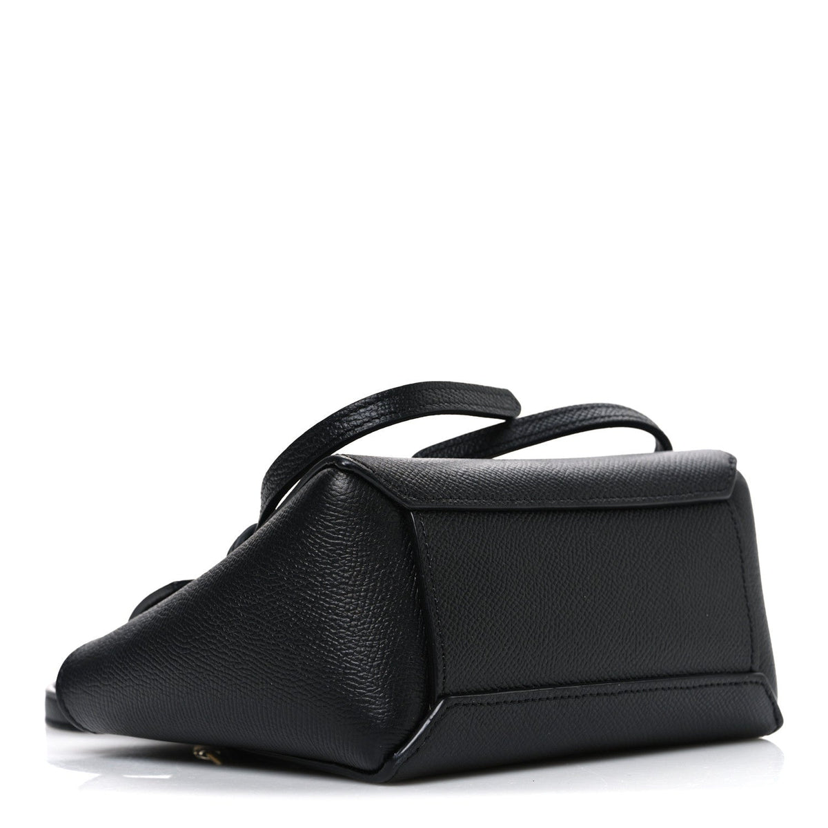 Grained Calfskin Pico Belt Bag Black