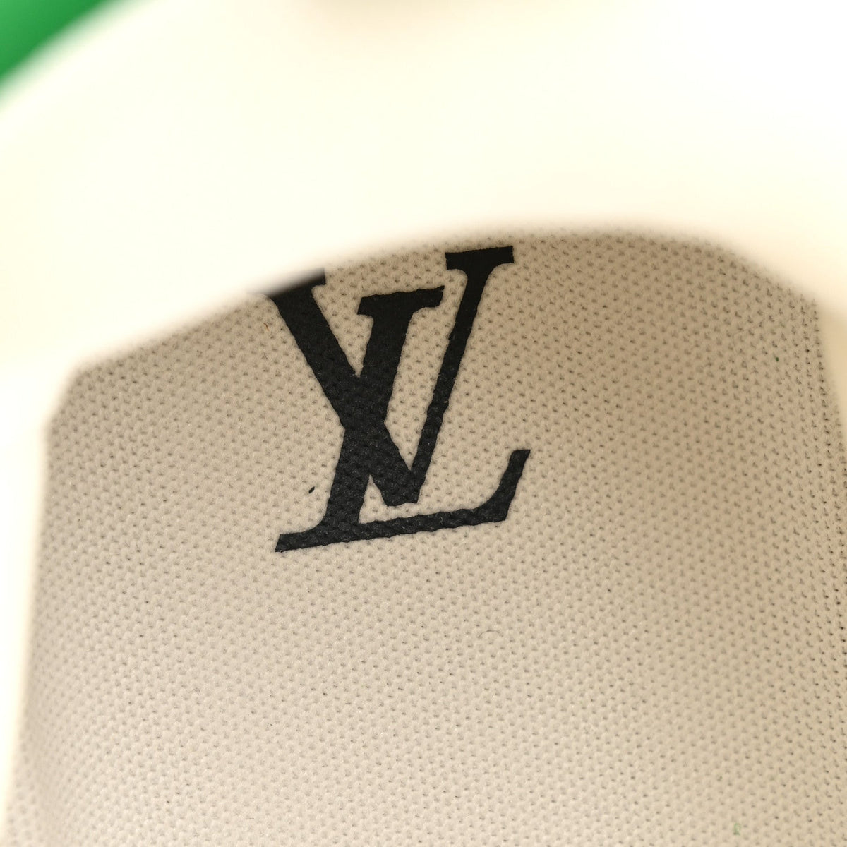 Calfskin Mesh Mens LV Skate Sneaker 7.5 Green