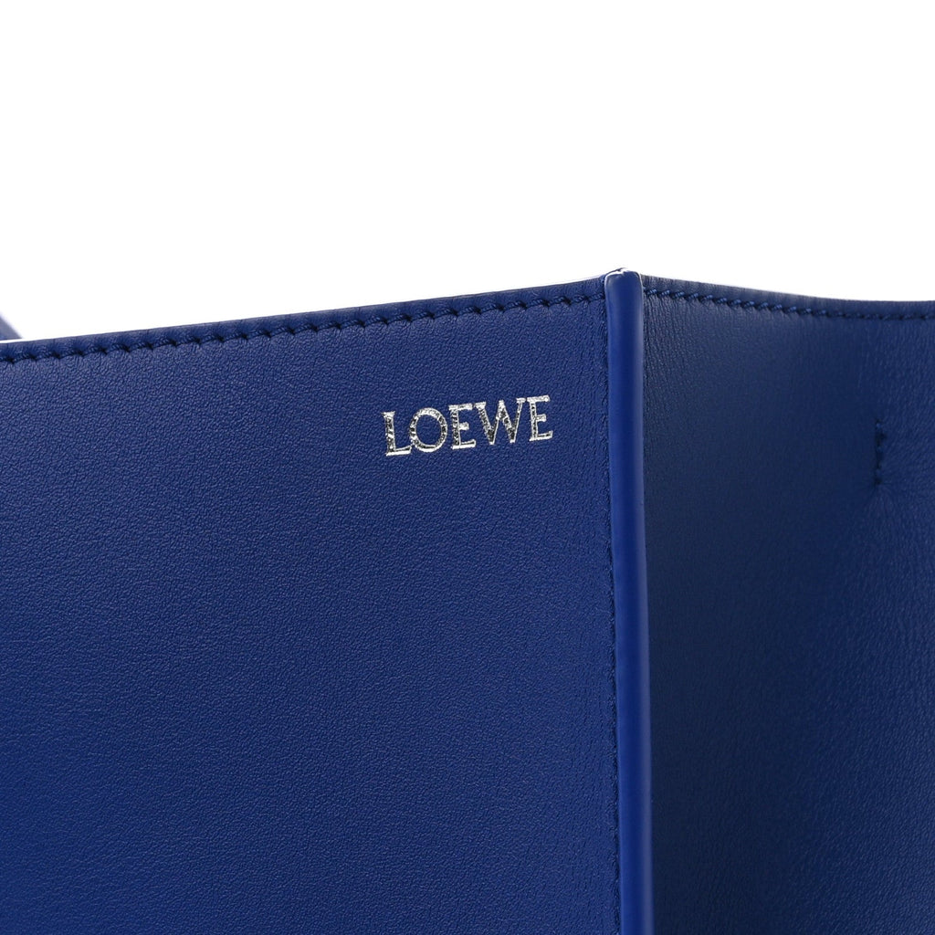 Smooth Calfskin Medium Bilbao Bucket Bag Stellar Blue