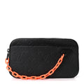Taurillon Monogram Uniformes Solar Ray Soft Pochette Volga Belt Bag Black
