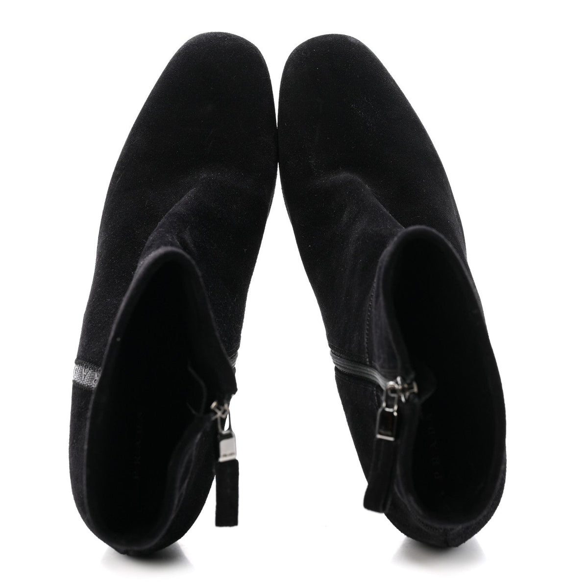 Scamosciato Zip Boots 40 Black