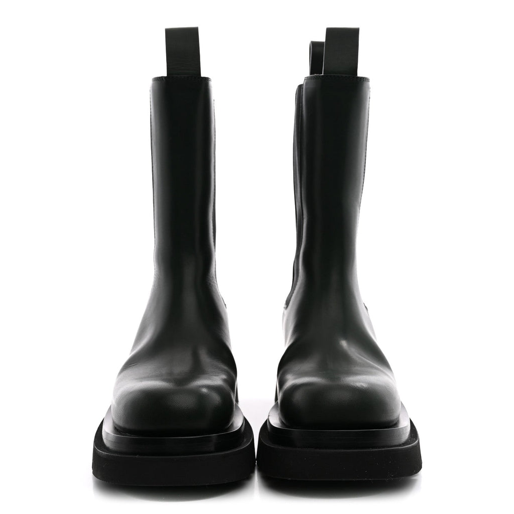 Calfskin The Lug Chelsea 55mm Boots 36 Bottle Green