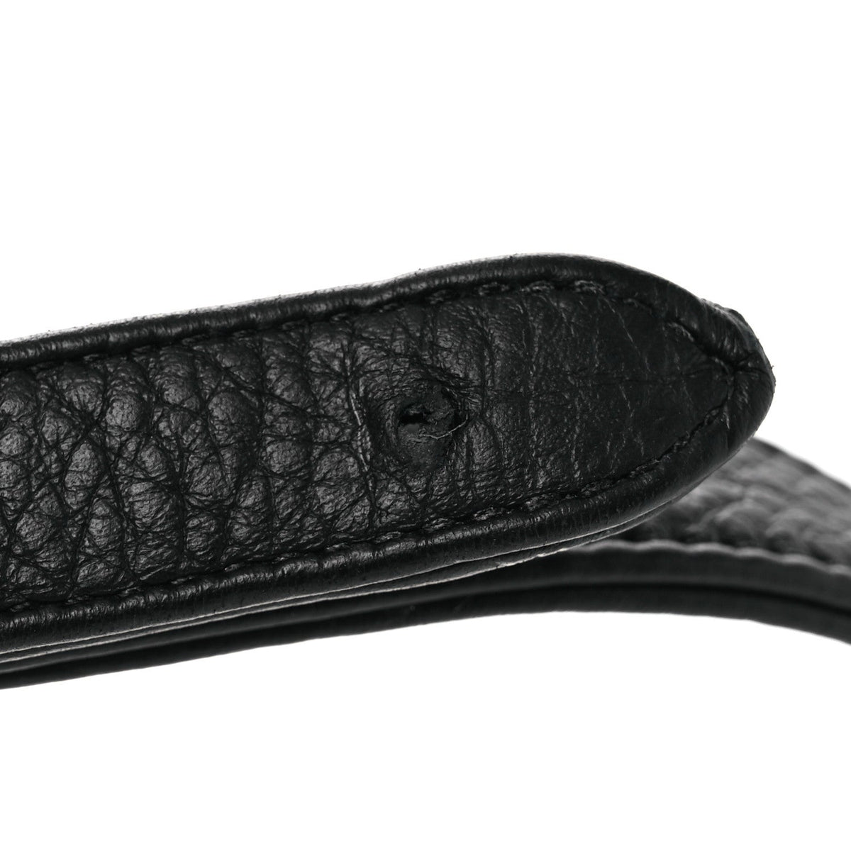 Grained Calfskin Mini Snat Pack Gunslinger Waist Bag Black