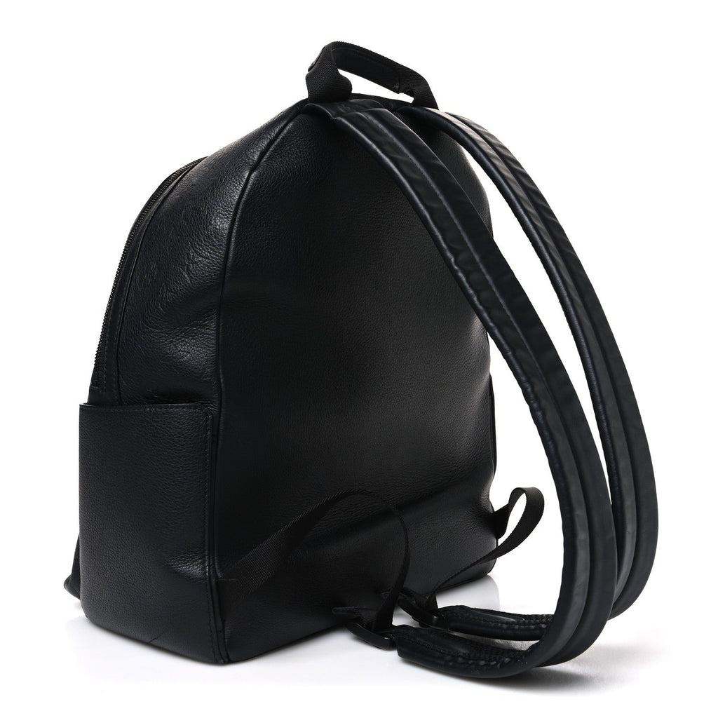 Calfskin Monogram Shadow Discovery Backpack Black