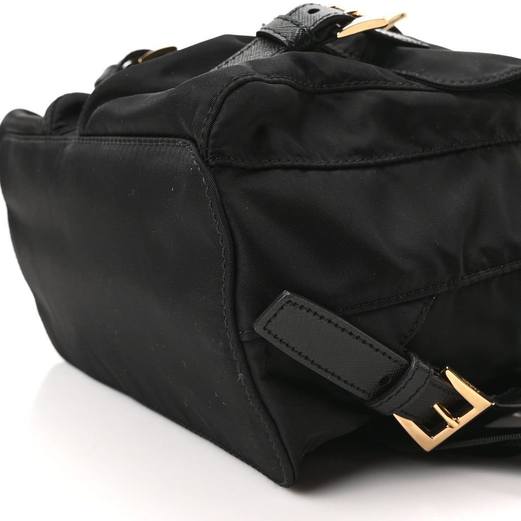 Re-Nylon Saffiano Re-Edition 1978 Small Backpack Black
