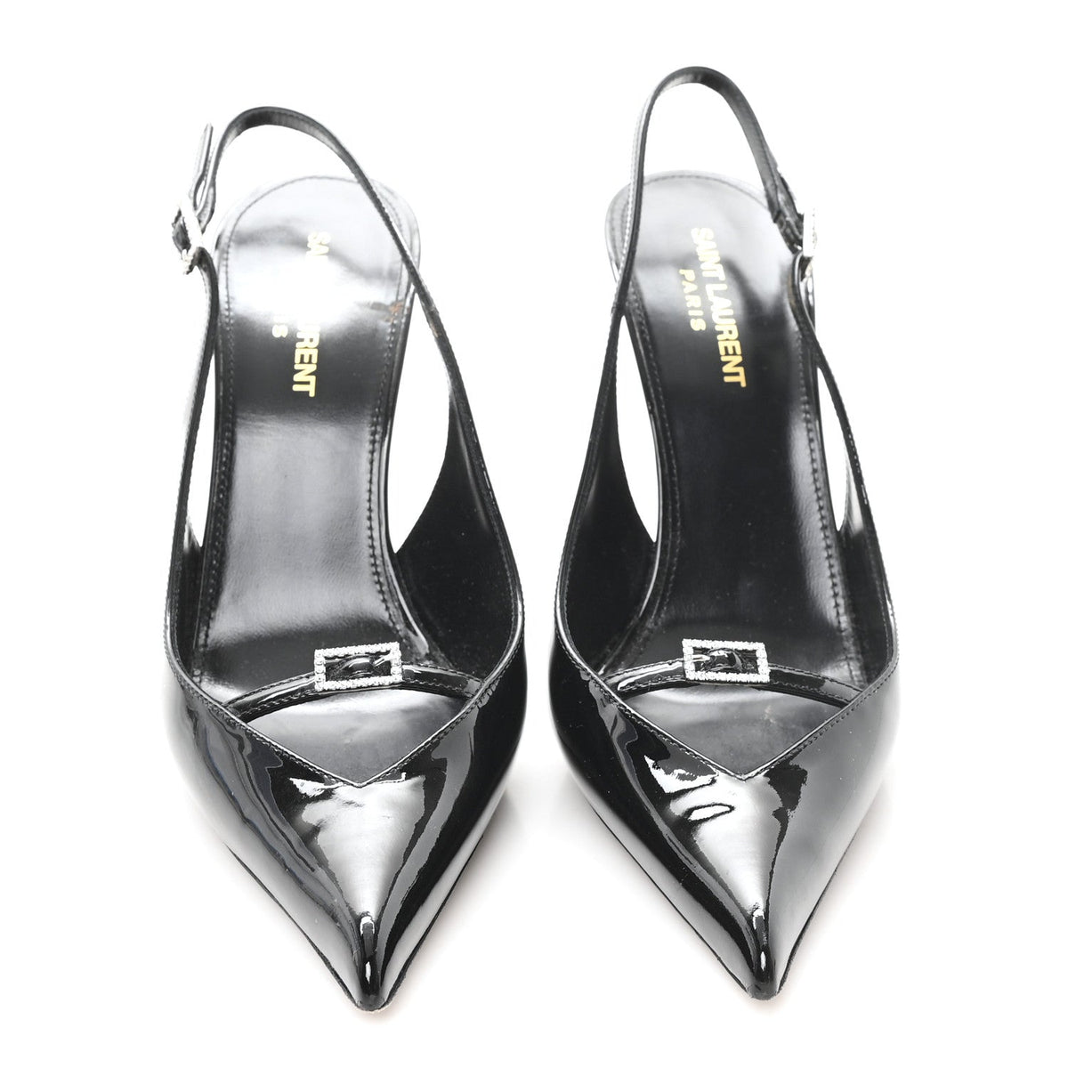 Vernice 100 Slingback Luna Pumps 39 Black