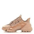 Neoprene Rubber Womens D-Connect Sneakers 38.5 Nude