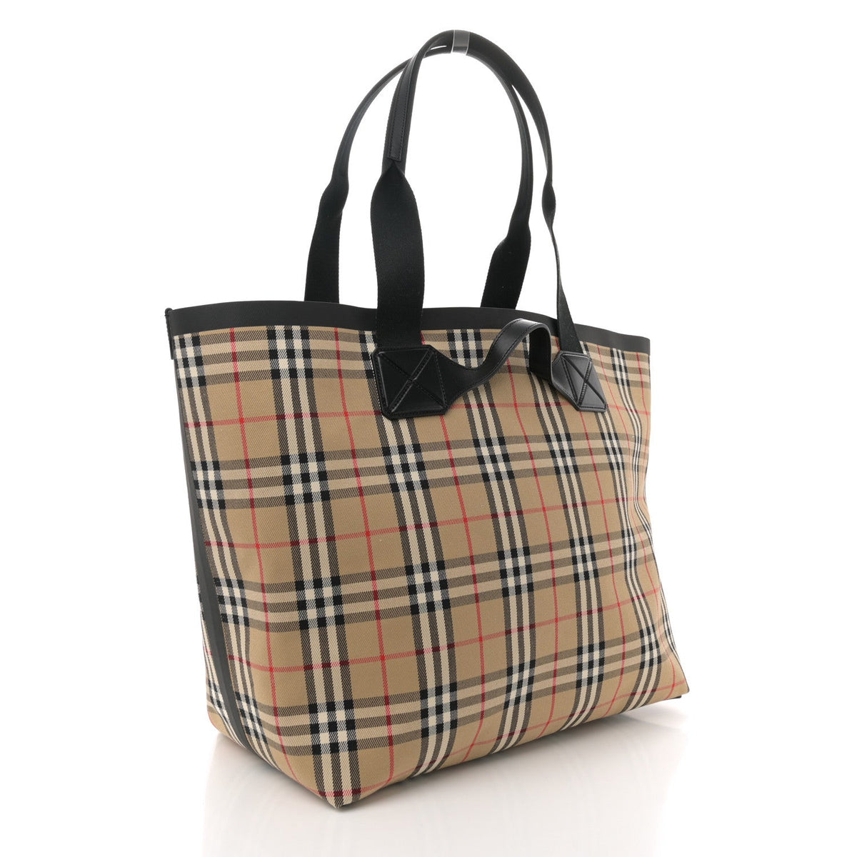 Vintage Check Large Austen Tote Archive Beige
