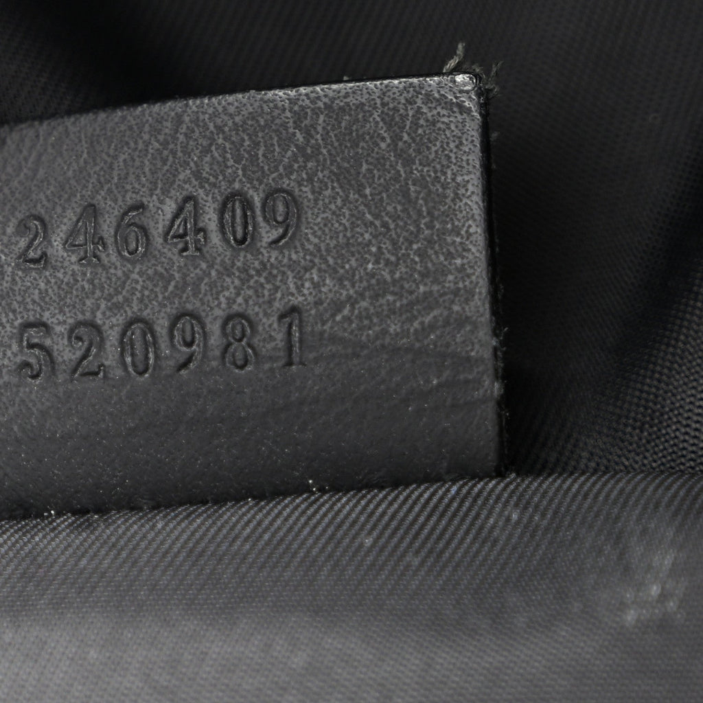 Guccissima Web Belt Bag Black