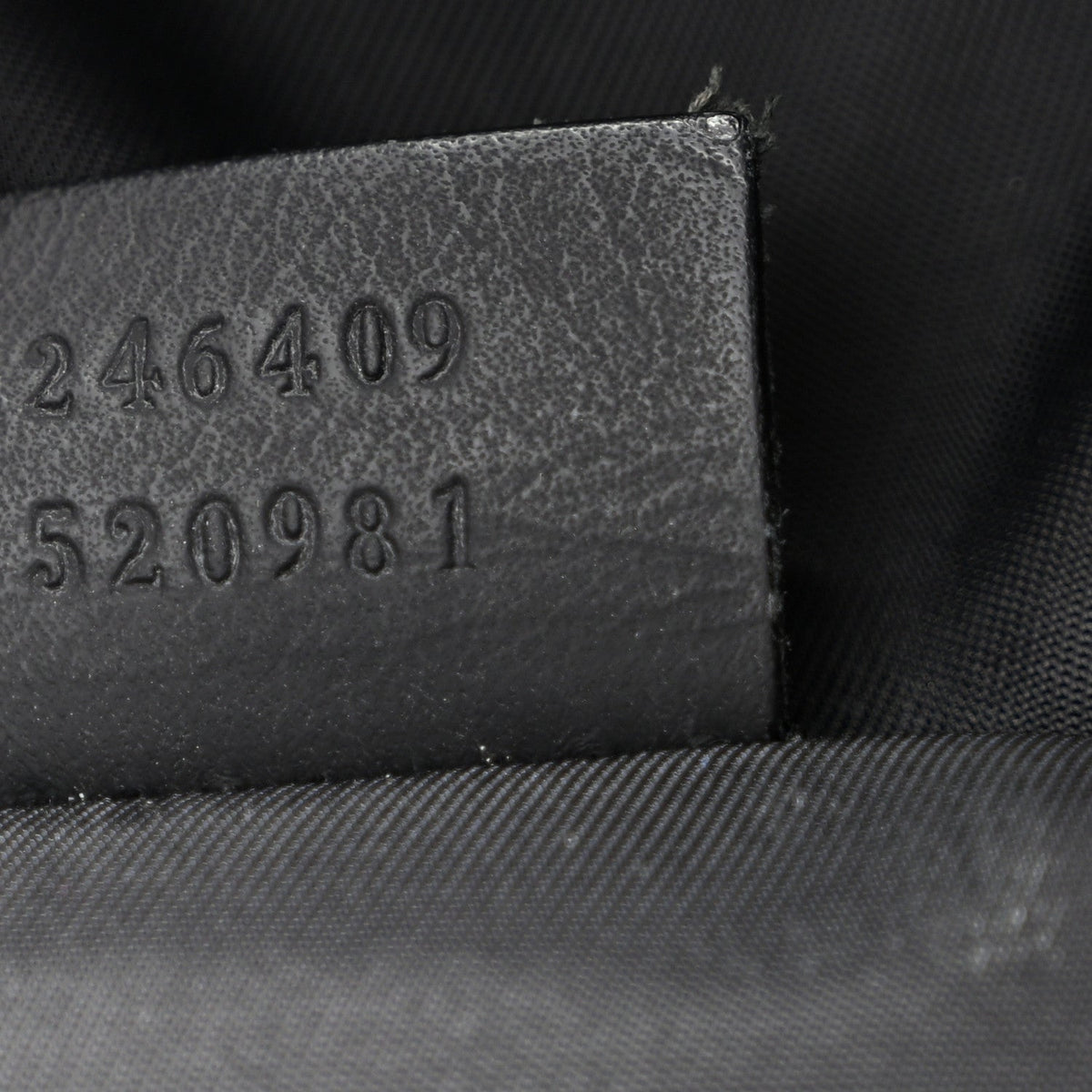 Guccissima Web Belt Bag Black