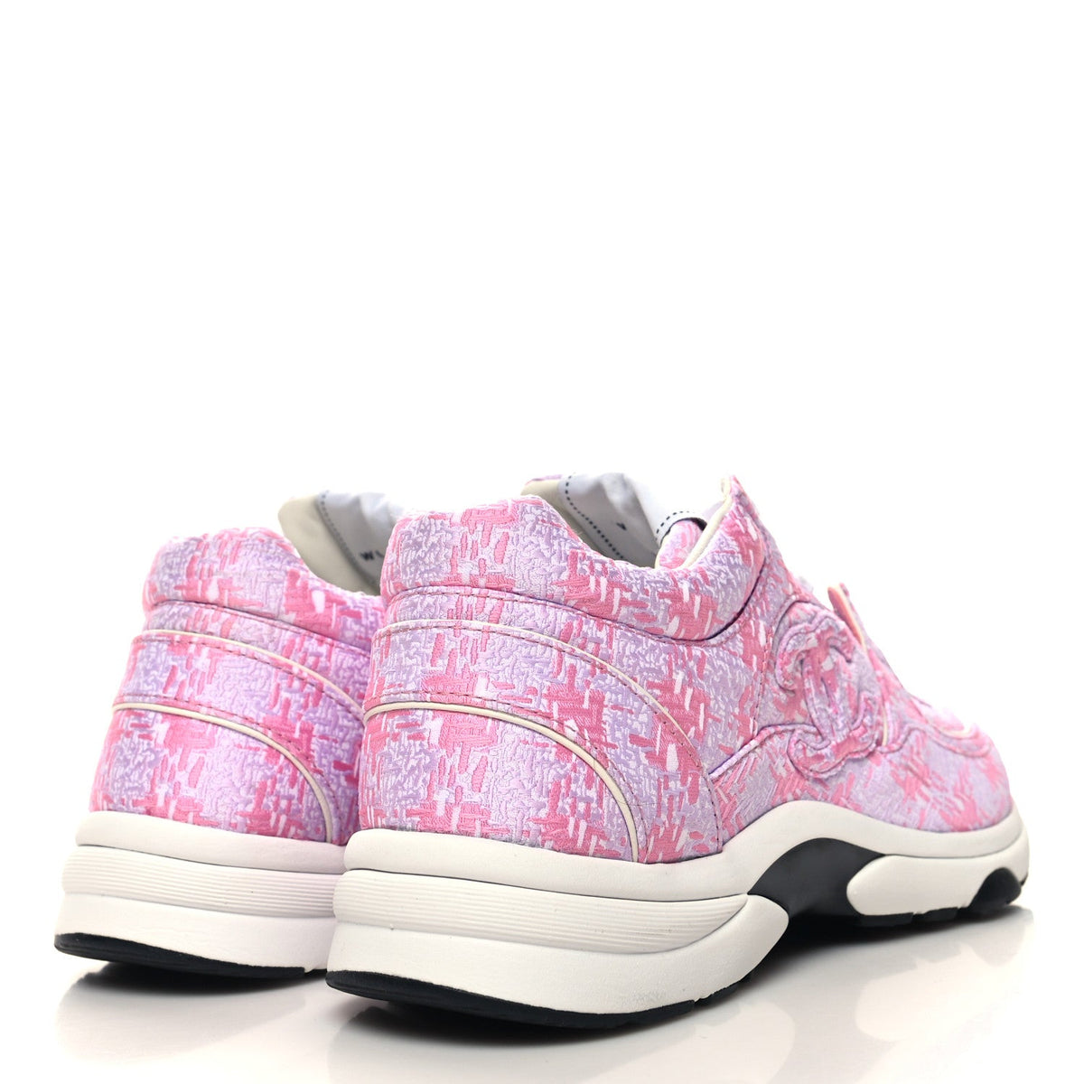 Tweed CC Sneakers 39 Pink