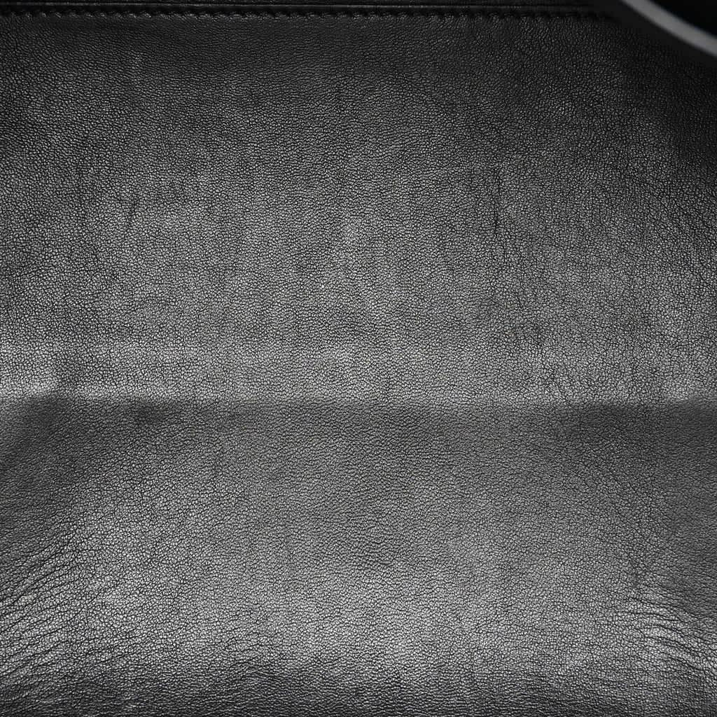 Grained Calfskin Terrasse Bag Black