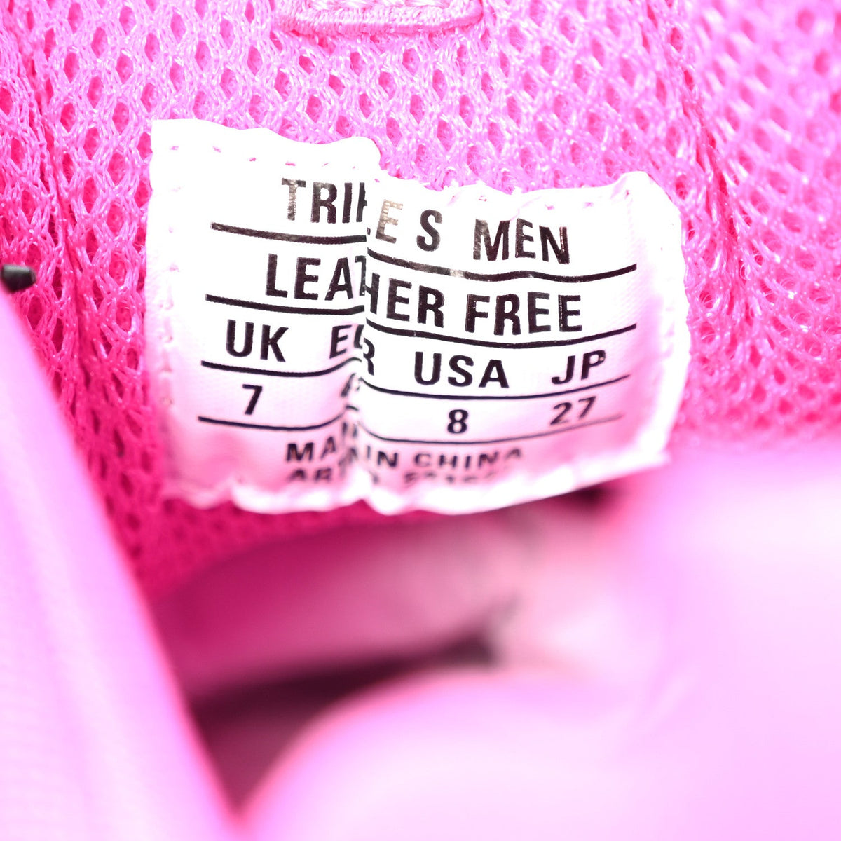Fabric Mesh Clear Sole Fluo Womens Triple S Sneakers 41 Pink