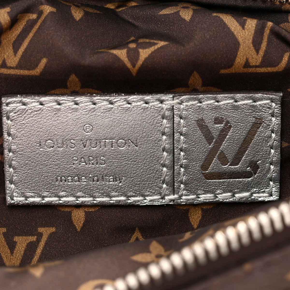 Econyl Monogram Pillow Bumbag Silver