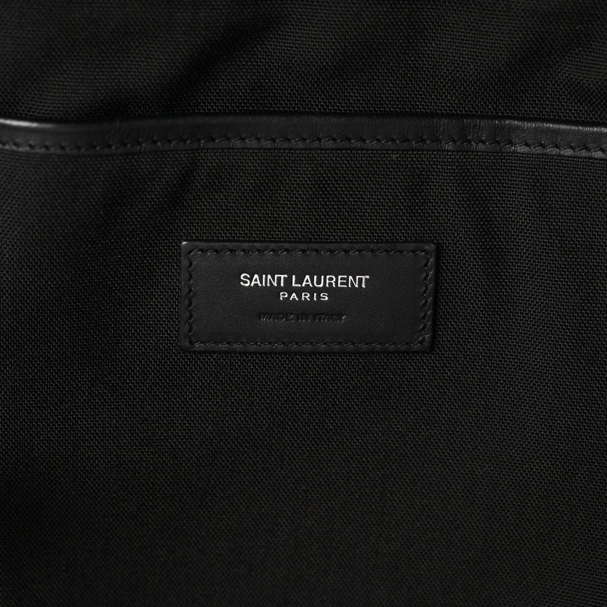 Canvas Logo City Backpack Black