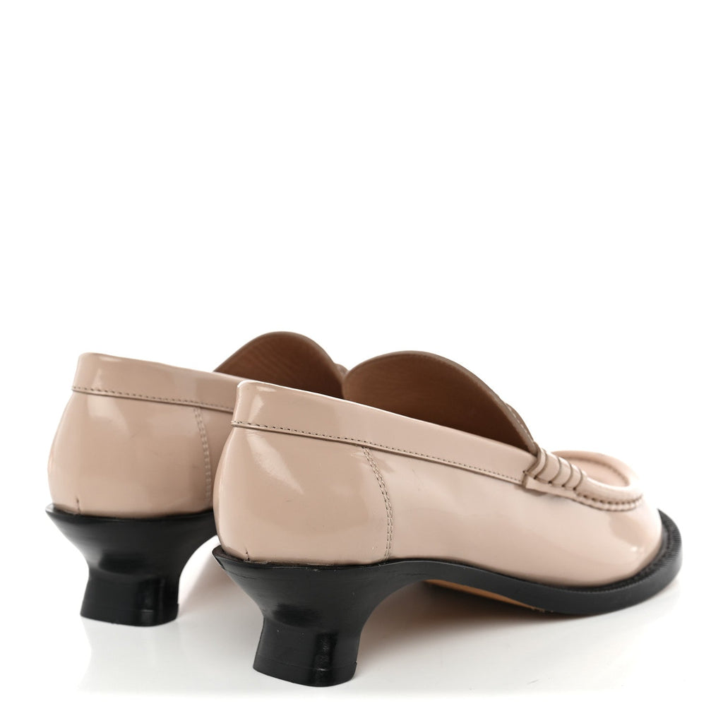 Brushed Calfskin Campo 45mm Loafers 37 Light Pink