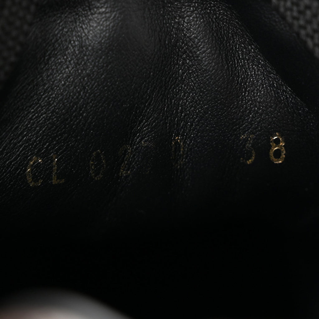Suede Calfskin Recycled Monogram Nylon Run Away Sneakers 38 Black