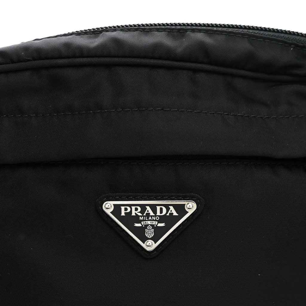 Tessuto Nylon Montagna Belt Bag Black