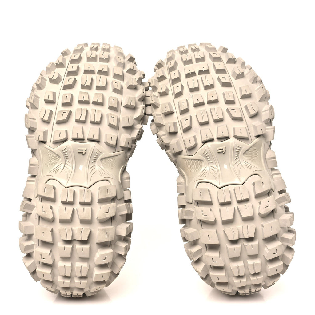 Rubber Mesh Monocolor Mens Defender Sneakers 36 Beige