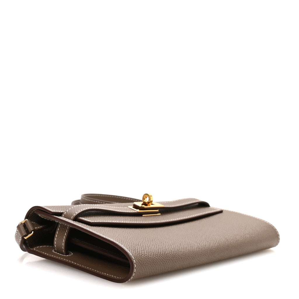 Epsom Kelly Wallet To Go Etoupe